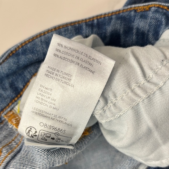 Pilcro Blue Flare & Wide Leg Jeans - Picture 8 of 16